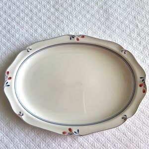 Noritake Copper Bud 14.5 inch oval platter